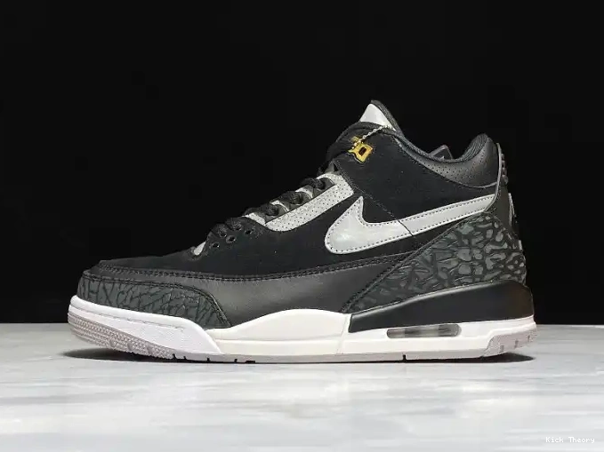 Kicktheory Jordan Grey Air Cement CK4348-007 Tinker Black 3 0528